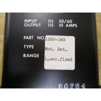 ISSC 1260-1WB ISSC Motion Detector