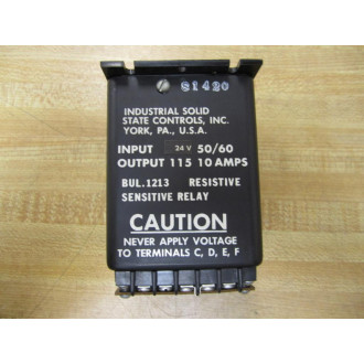 ISSC 1213-2-A-B ISSC Resistive Sensitive Relay