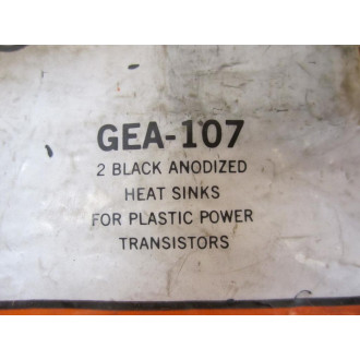 GE General Electric GEA-107 Pack Of 2 Heat Sinks