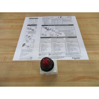 Square D 9001-SKP1R31 Pilot Light 9001-KM38LR - New No Box