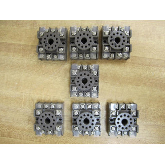 221 11 Pin Relay Socket Bag Of 7 - New No Box