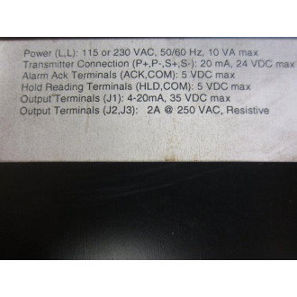 Flowline LI10-1001 Process Meter LI101001 - Used