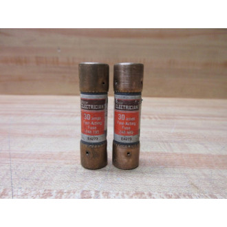Buss E4273 Master Electrician Fuse 30 Amp (Pack of 2) - New No Box