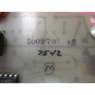 500278 A2 Circuit Board 500276 7542 - Used