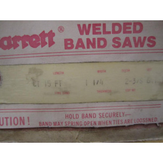 Starrett CT 15 FT Welded Band Saw Blade