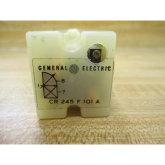 GE General Electric CR 245 F 101 A Relay Module CR245F101A - Used