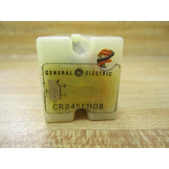General Electric CR245F110B Relay Module Tested - Used