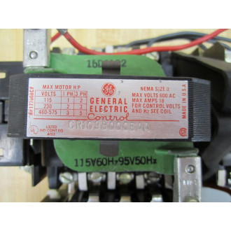 GE General Electric CR109B000BAA Contactor - Used