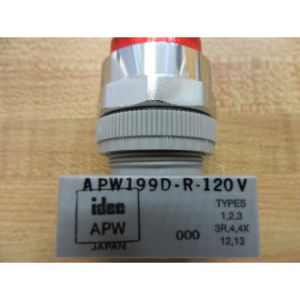 IDEC APW199D-R-120V Pilot Light