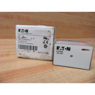 Cutler Hammer Eaton D7PR4A Power Relay 4PDT 3-4159-2001A