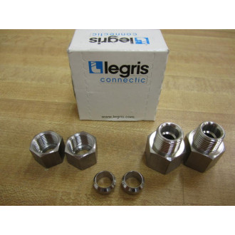 Legris 1814 10 17 Female Stud Coupling (Pack of 2)