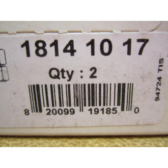 Legris 1814 10 17 Female Stud Coupling (Pack of 2)
