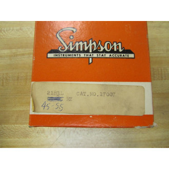 Simpson 17007 Hertz Gauge