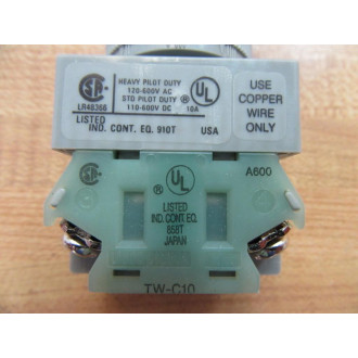 IDEC ABW-410-R Push Pull Switch