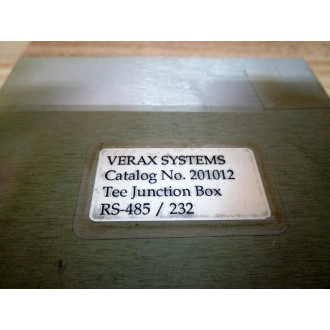 Verax Systems 201012 Tee Junction Box - Used