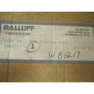 Balluff BES516-326-S3-K Proximity Sensor BES516326S3K