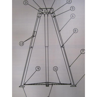 Rose 506213 ROPOD Tripod Fall Rescue Work System