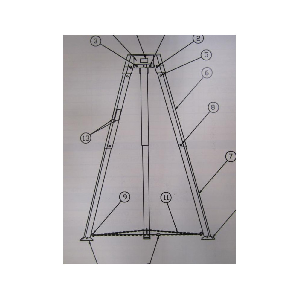 Rose 506213 ROPOD Tripod Fall Rescue Work System
