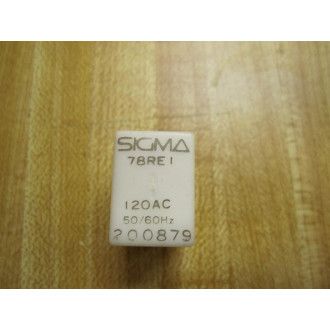 Sigma 78RE1 Relay - New No Box