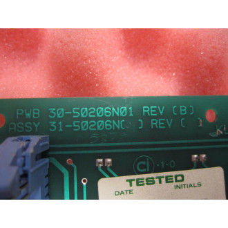 Klingelnberg Electronics 30-50206N01 Klingelnberg 3050206N01 Circuit Board Rev B - Used
