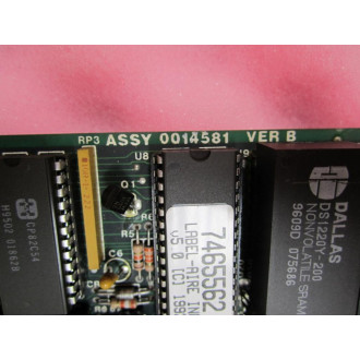Label Aire 0014581 Micro Control Card 7465681 - Used