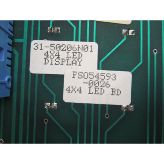 Klingelnberg Electronics FS054593-0026 Klingelnberg 31-50206N01 LED Board - Used