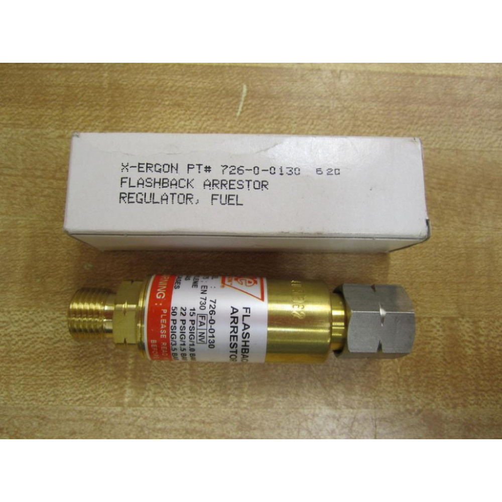 X-Ergon 726-0-0130 Flashback Arrestor