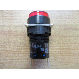 IDEC AL6M-P4P-R Red Lamps AL6MP4PR (Pack of 3)