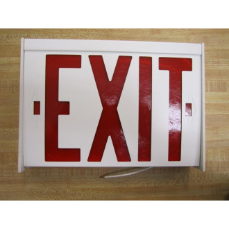 Dual Lite EDRWW-MPU Emergency Exit Sign