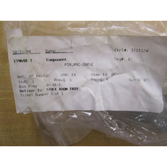 139648-1 Pin RM2-200SE 5 38" X 2"