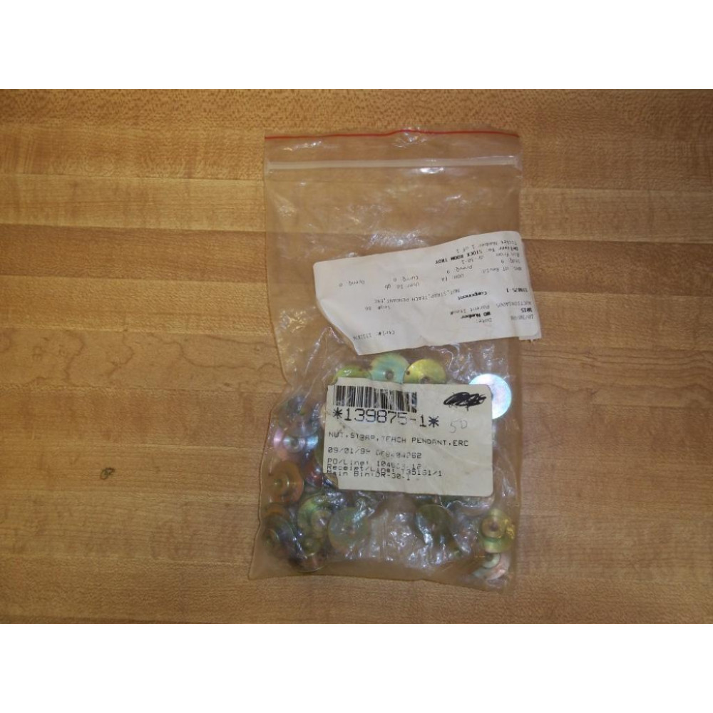 Generic 139875-1 Nut Strap Teach Pendant Erc (Pack of 29)