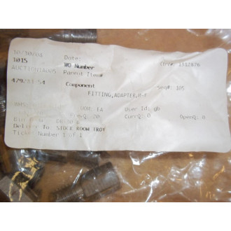 Generic 479281454 Fitting Adapter 12" Male To 516" (Pack of 20)