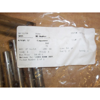 479305 32 Bar 2 12" Long (Pack of 7) - Used