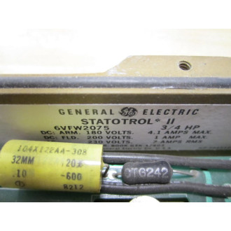 General Electric 193X643AFG221 Control Card - Used