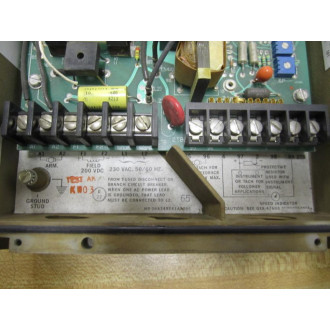 General Electric 193X643AFG221 Control Card - Used