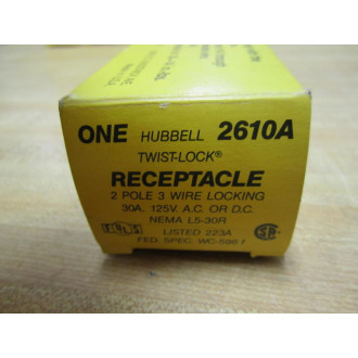 Hubbell 2610A Twist-Lock Receptacle