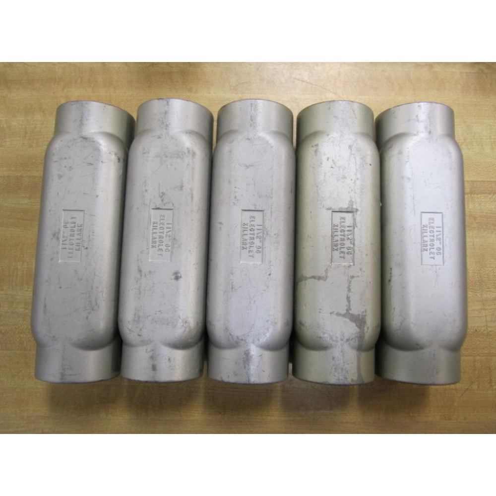 Killark 15 1208 1-12 OC 0C Conduit Body Group Of 5 - New No Box