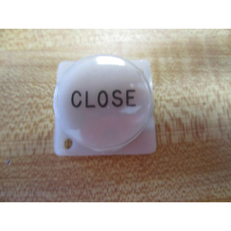 Schindler Elevator 477C742G04 Button Reads Close