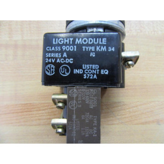 Square D 9001-K1L34-AH13 Push Button Switch