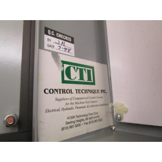 Control Technique 4-Hole Enclosure - Used