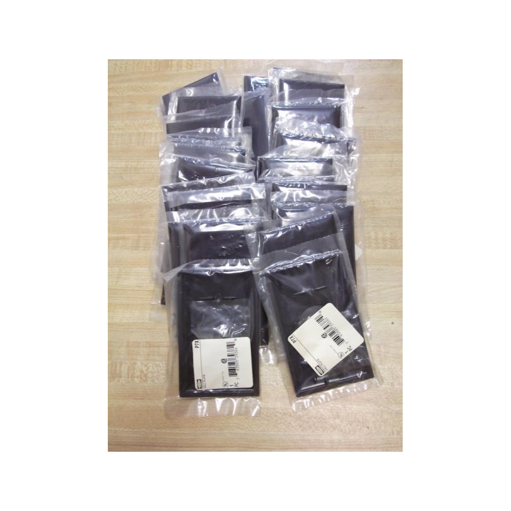 Hubbell P7X Single Gang Wall Plate Cover (Pack of 37) - New No Box