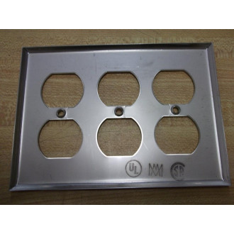 Mulberry 70103 3 Gang Duplex Wall Cover (Pack of 10)