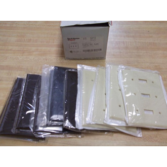 Legrand SP3 Wall Plates 3 Gang Switch Cover 11-Pack