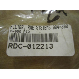 Rae Systems 004-3002-000 Filter
