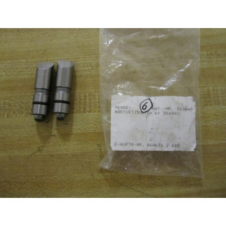 Abstuetzolzen 313648 KP D16X60 Pack Of 2