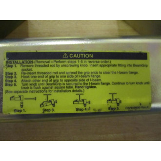 Rose 415172 Beamgrip Anchor 622990 Rev A - New No Box