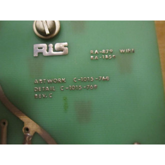 RiS C-1015-769 Circuit Board Rev C - Used