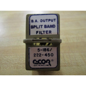 C-Cor 5-186222-450 Split Band Filter - Used