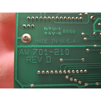 AW 701-210 Circuit Board Rev D - New No Box