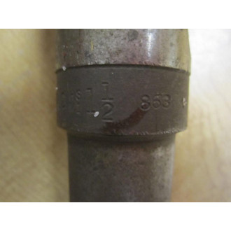 Butterfield 863 1-12 Taper Shank Drill Flat Bottom - Used